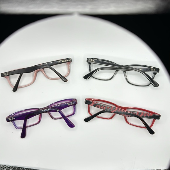 Lot of 4 pairs authentic Ray-Ban kids girls eyeglasses frames - Picture 3 of 11